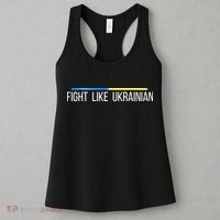 Fight Like Ukrainian Women's Tank Top thumb 3