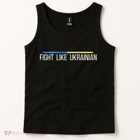 Fight Like Ukrainian Tank Top thumb 2