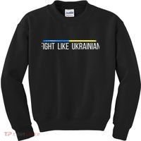 Fight Like Ukrainian Kids Sweatshirt thumb 0