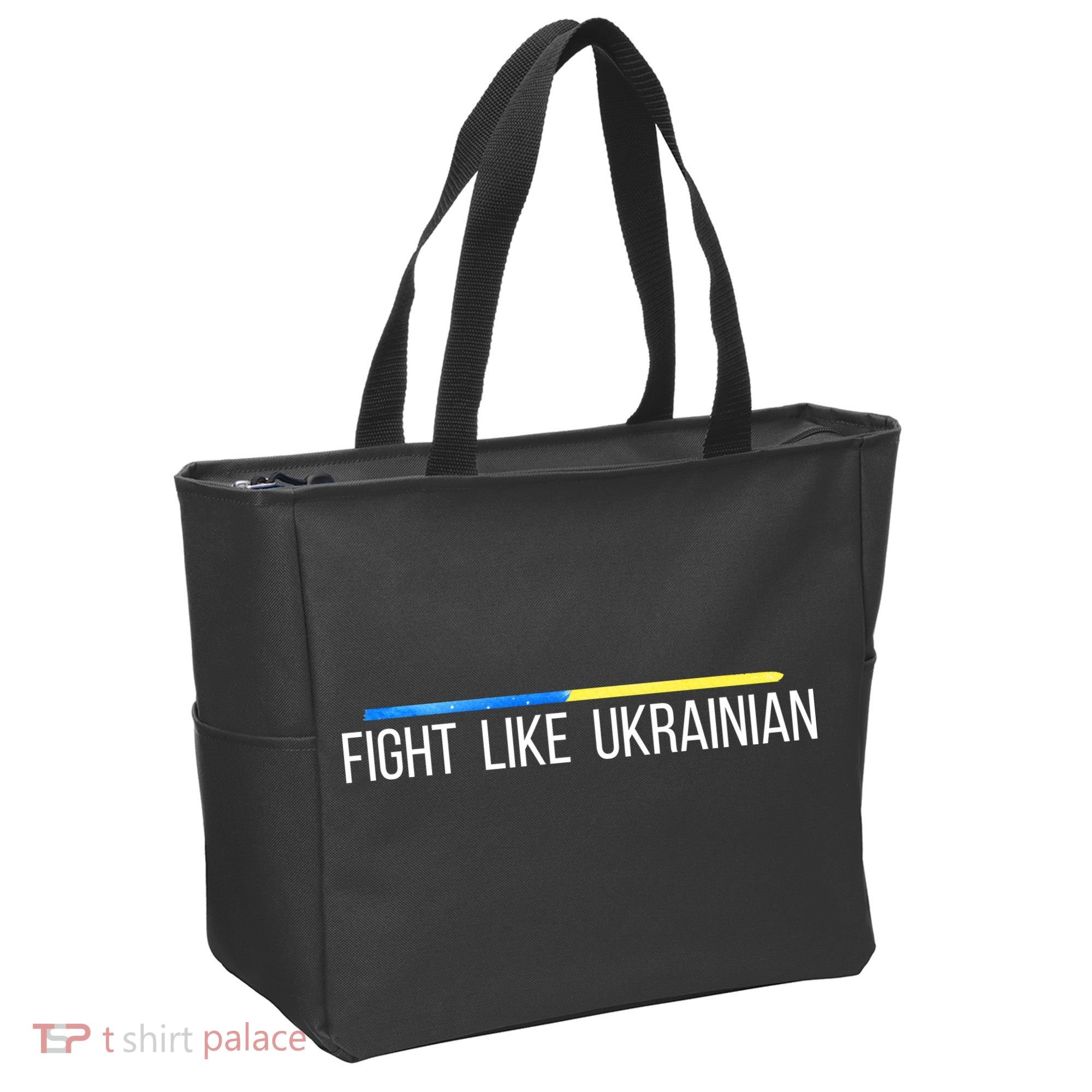 Fight Like Ukrainian Tote Bag