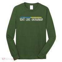 Fight Like Ukrainian Long Sleeve Shirt thumb 0