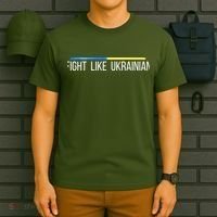 Fight Like Ukrainian T-Shirt thumb 6