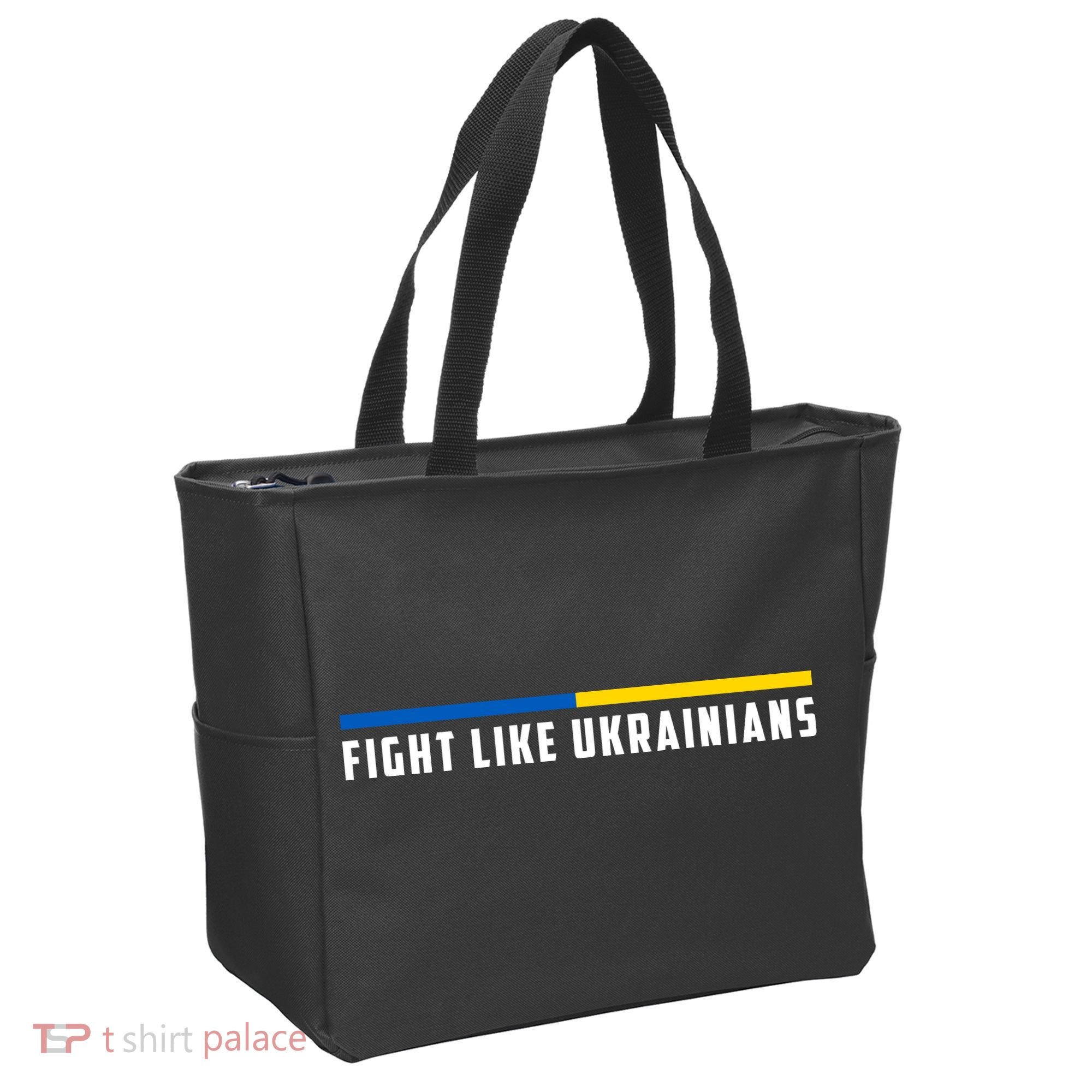 Fight Like Ukrainians Tote Bag