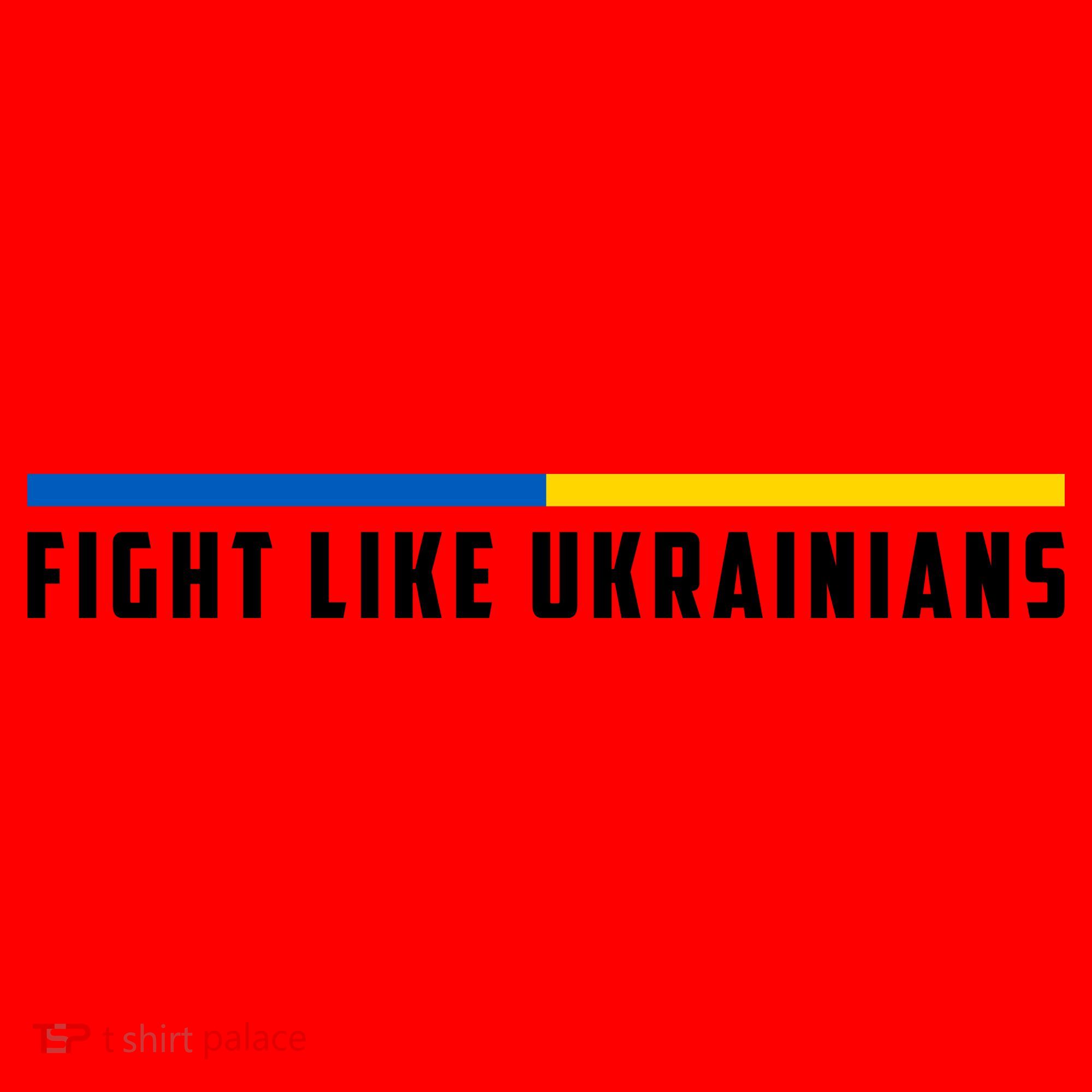 Fight Like Ukrainians Santa Hat