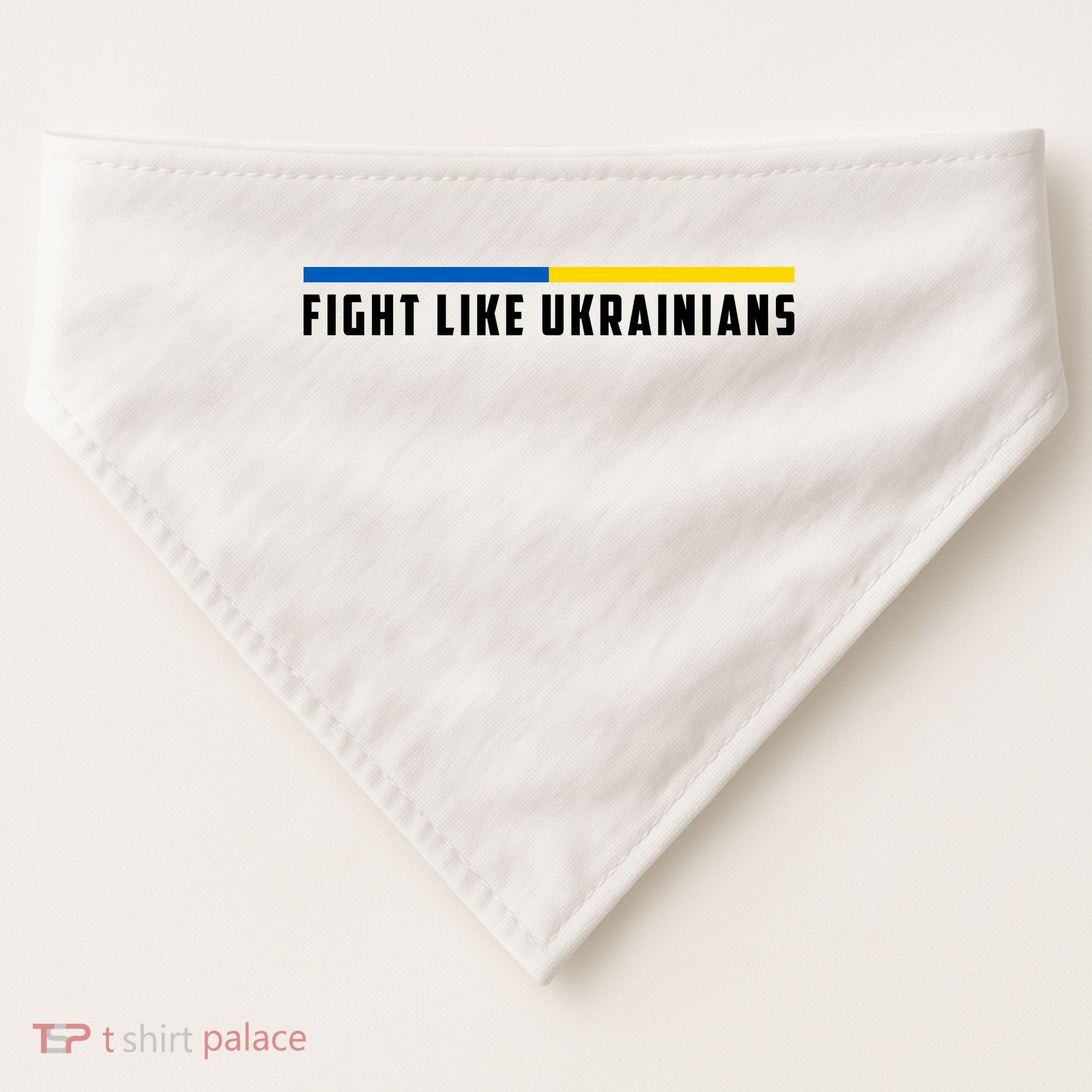 Fight Like Ukrainians USA-Made Doggie Bandana