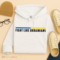 Fight Like Ukrainians Hoodie thumb 4