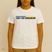 Fight Like Ukrainians T-Shirt thumb 4
