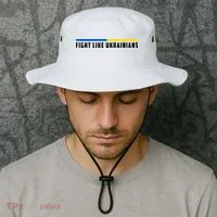 Fight Like Ukrainians Bucket Hat thumb 2