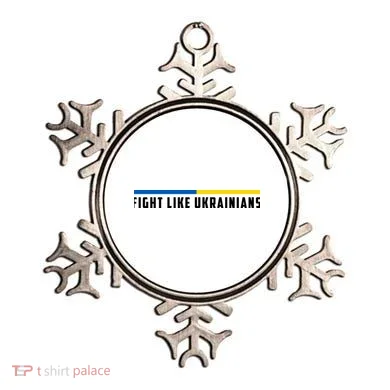 Fight Like Ukrainians Ornament
