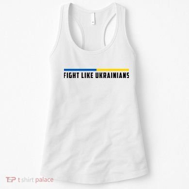 Fight Like Ukrainians Women's Tank Top