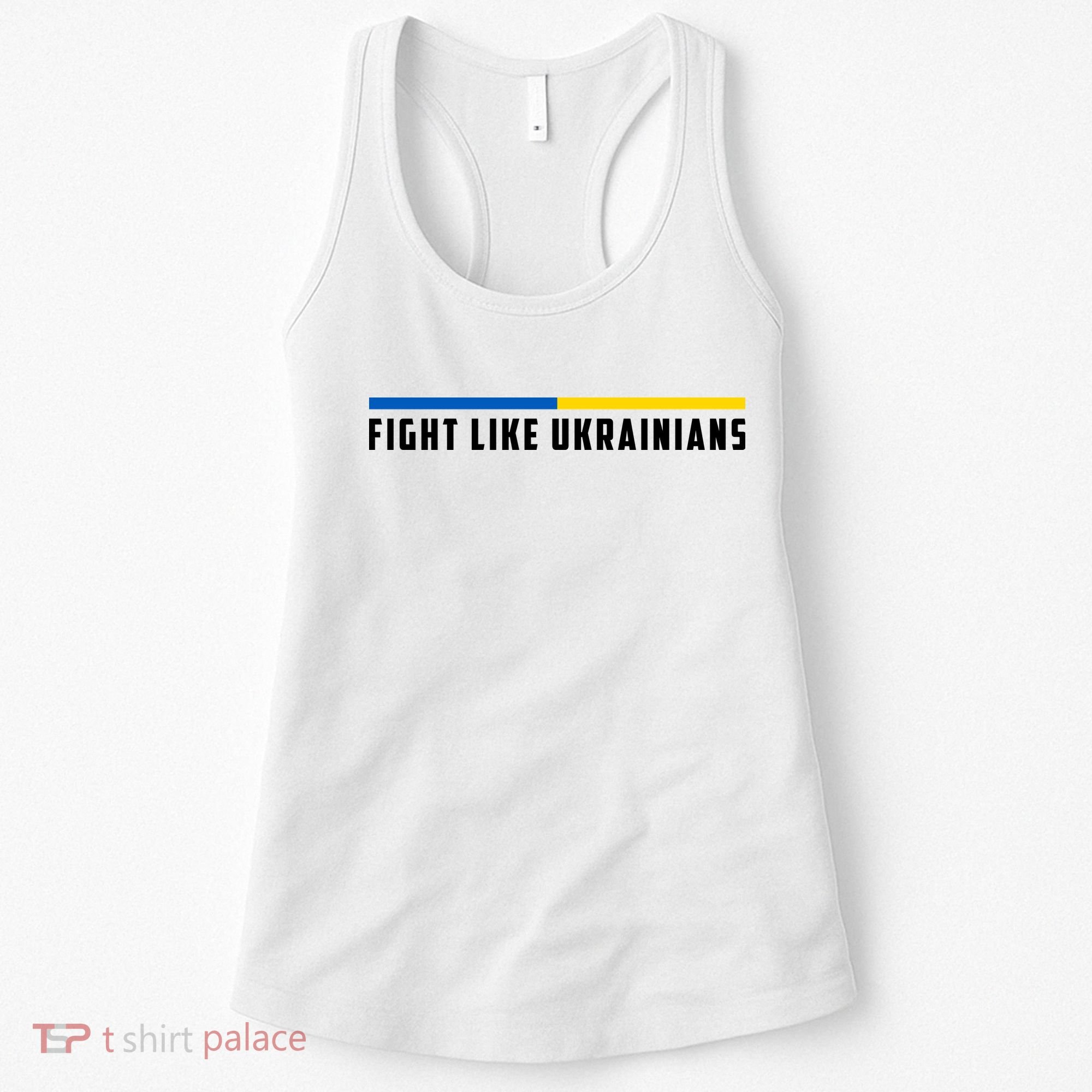 Fight Like Ukrainians Women's Tank Top