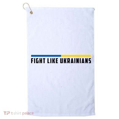 Fight Like Ukrainians Golf Towel
