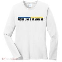 Fight Like Ukrainians Women's Long Sleeve Shirt thumb 0