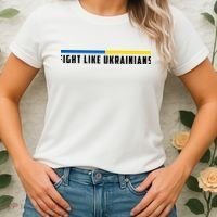 Fight Like Ukrainians Women's T-Shirt thumb 2
