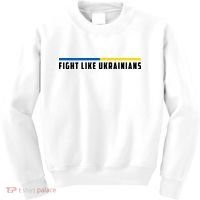 Fight Like Ukrainians Kids Sweatshirt thumb 0