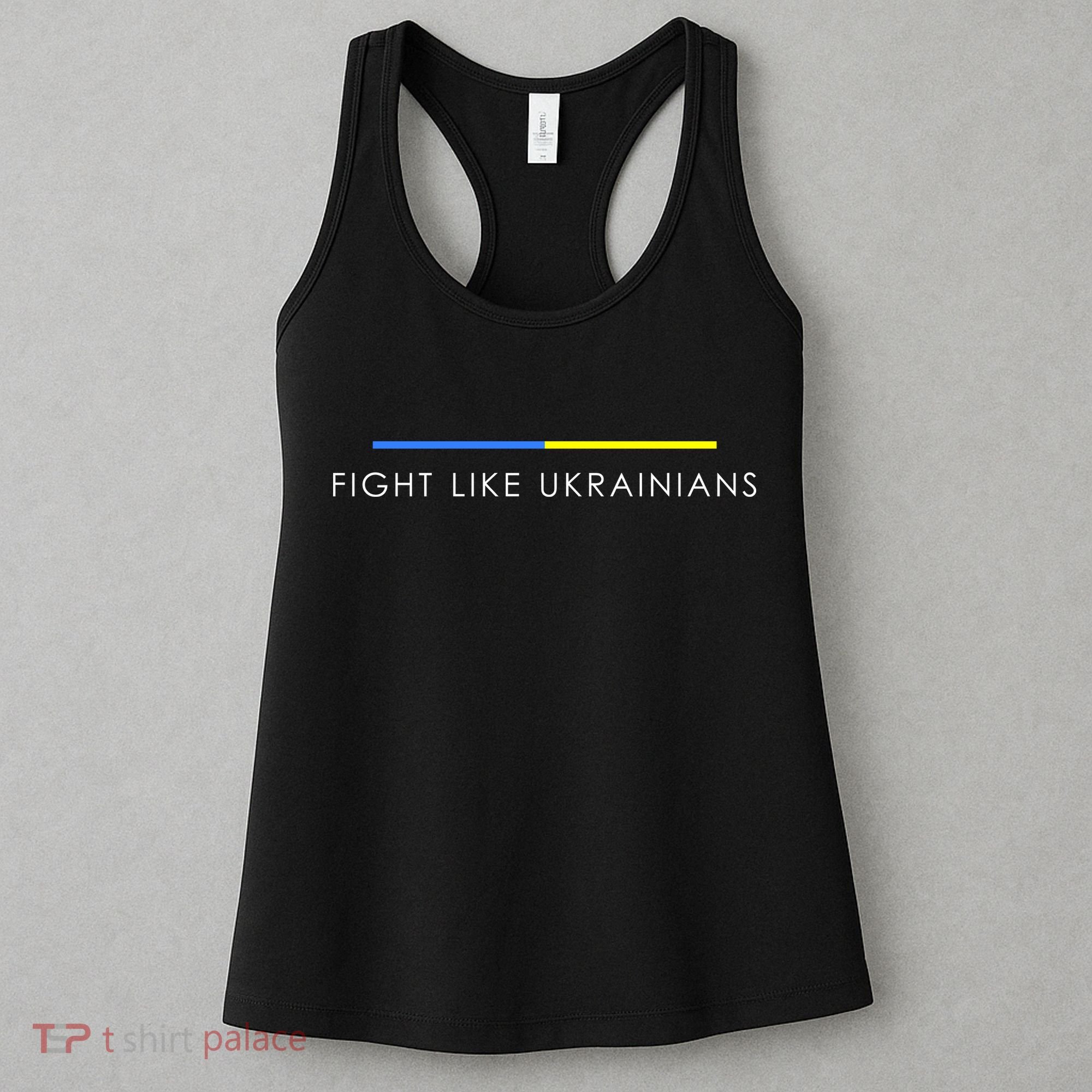 Fight Like Ukrainians Ukraine Ukrainian Women's Tank Top