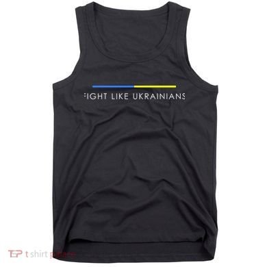 Fight Like Ukrainians Ukraine Ukrainian Tank Top