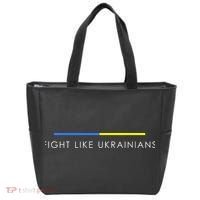 Fight Like Ukrainians Ukraine Ukrainian Tote Bag thumb 0