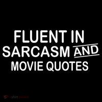 Fluent In Sarcasm And Movie Quotes Bucket Hat thumb 4