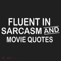 Fluent In Sarcasm And Movie Quotes Beanie thumb 2