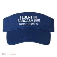 Fluent In Sarcasm And Movie Quotes Visor thumb 0