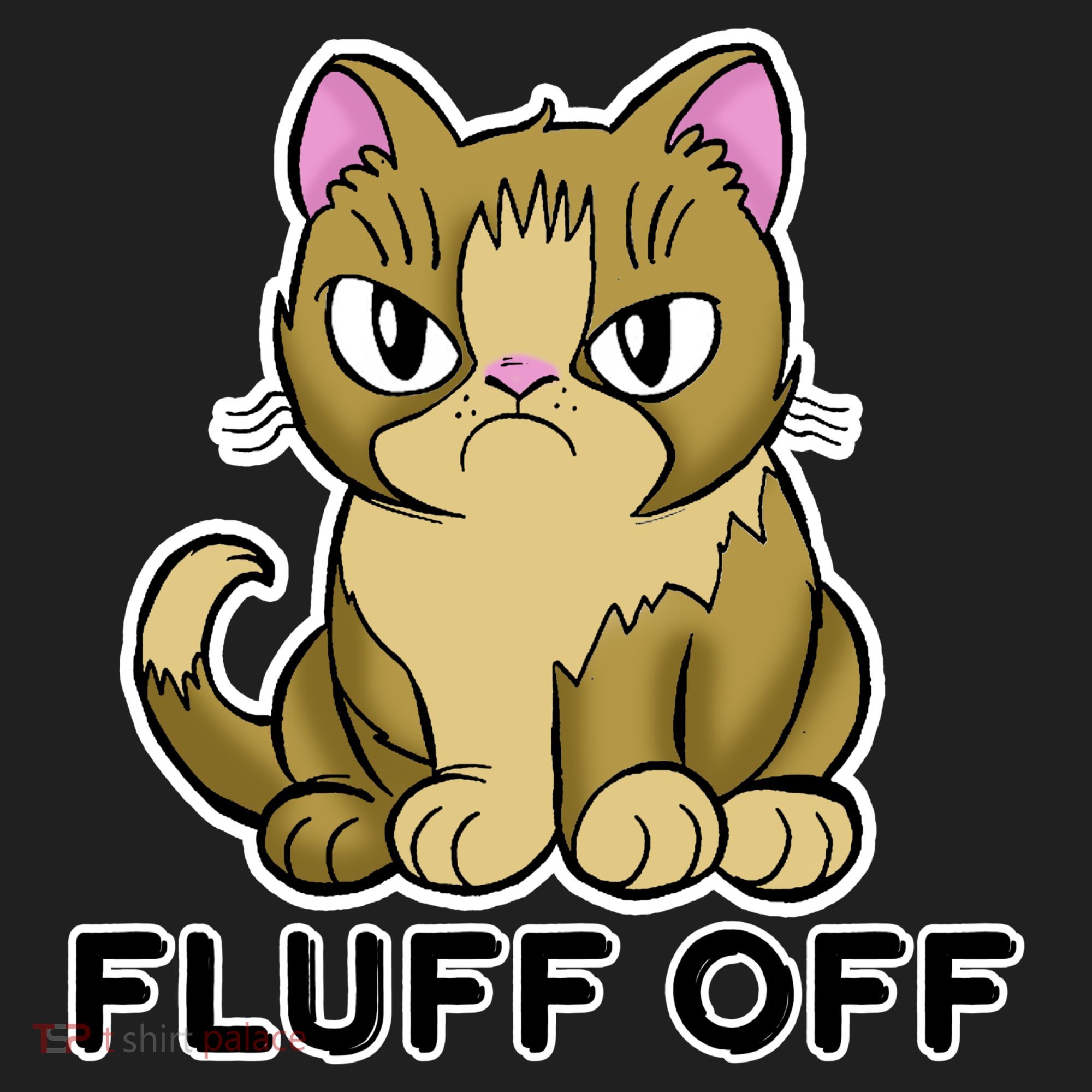 Fluff Off Funny Cat Tumbler