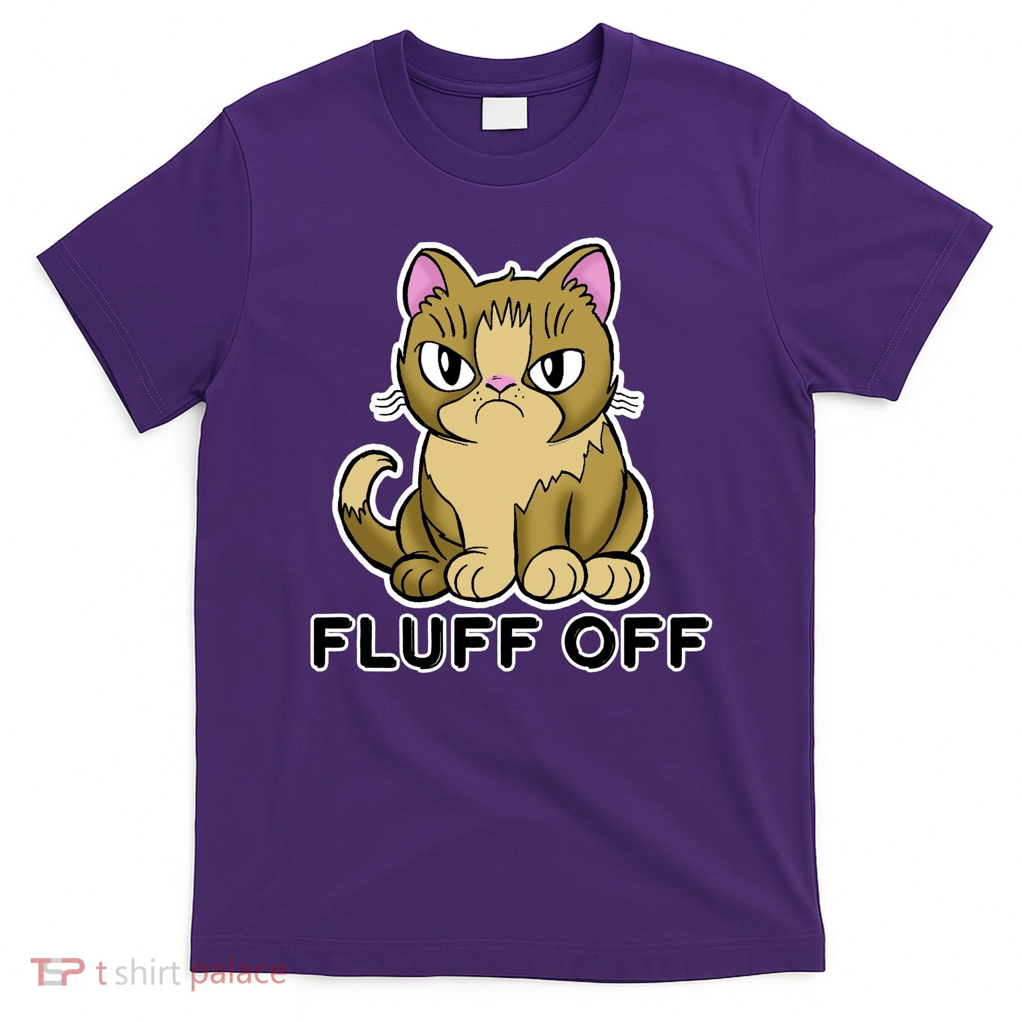 Fluff Off Funny Cat T-Shirt