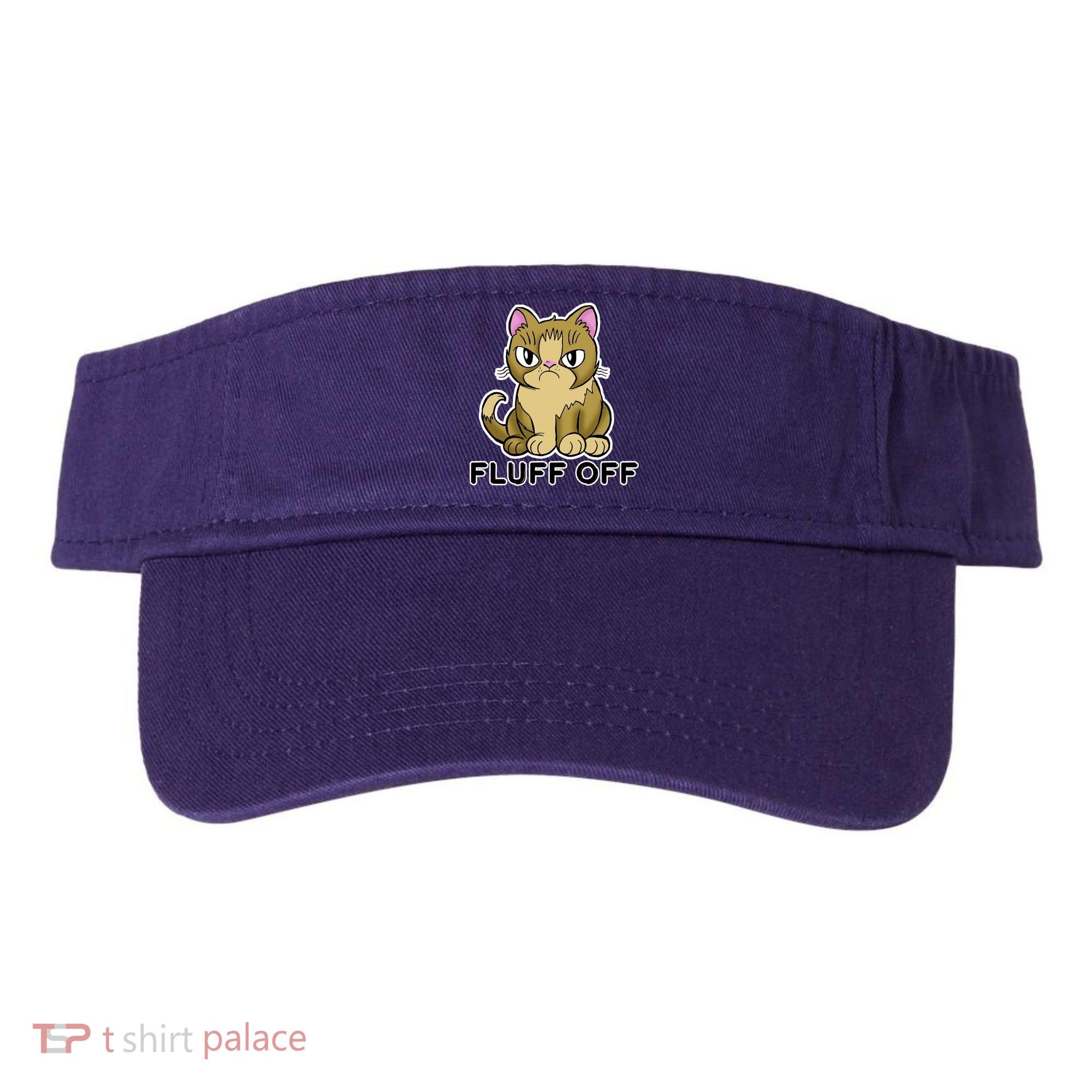 Fluff Off Funny Cat Visor