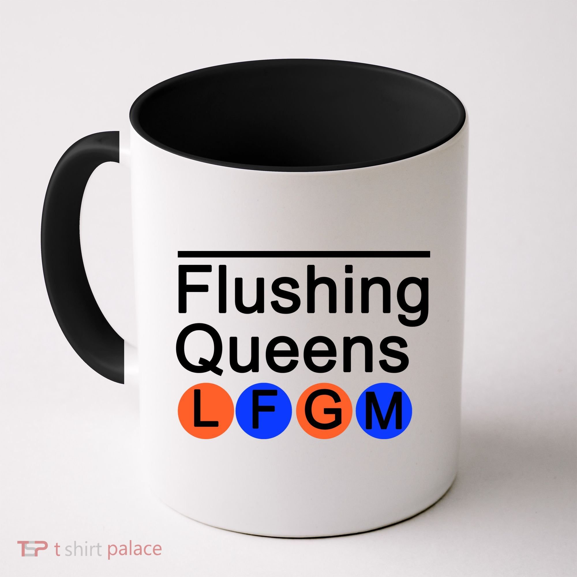 Flushing Queens LFGM Coffee Mug