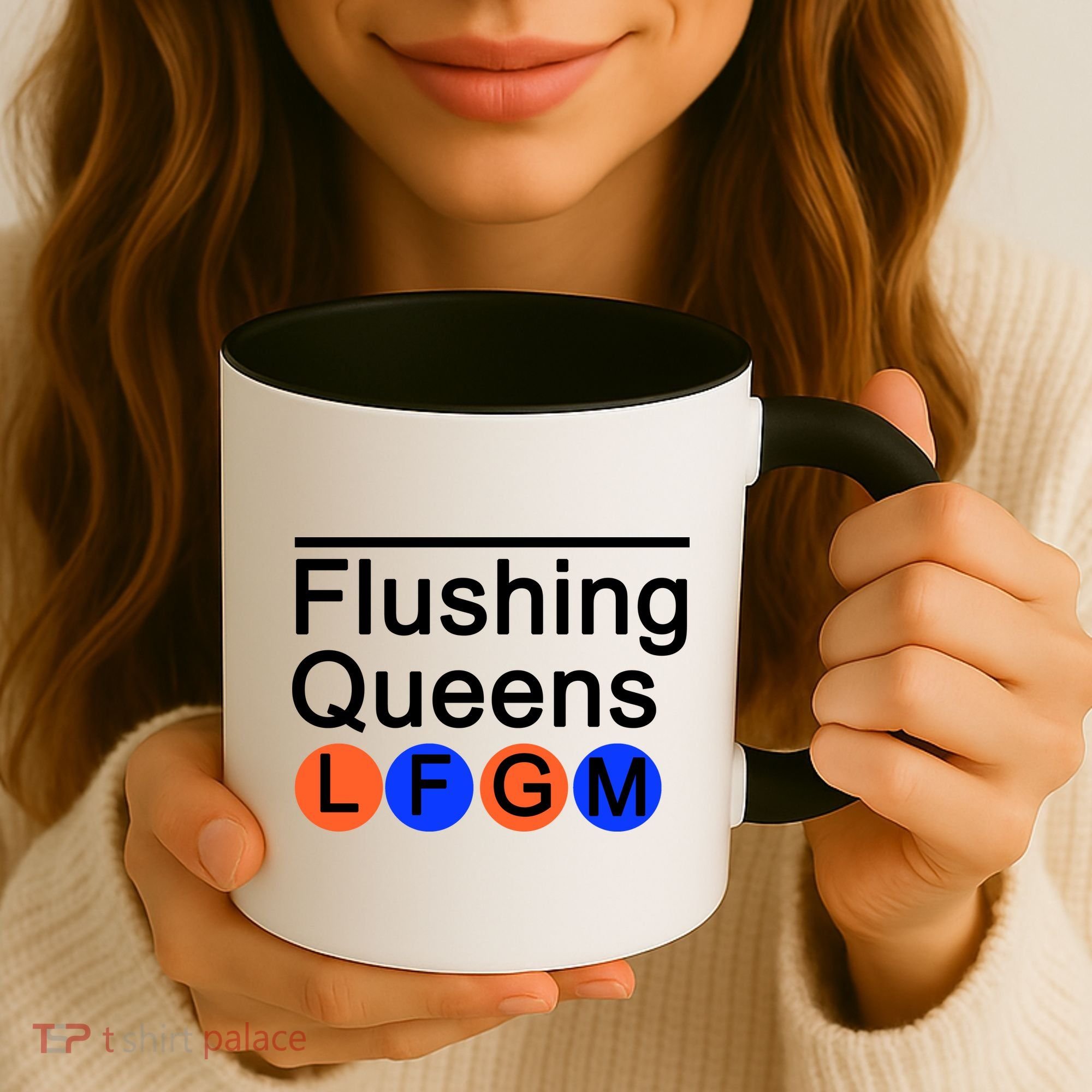 Flushing Queens LFGM Coffee Mug