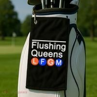 Flushing Queens LFGM Golf Towel thumb 2