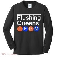 Flushing Queens LFGM Kids Long Sleeve Shirt thumb 0
