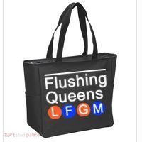 Flushing Queens LFGM Tote Bag thumb 2