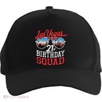 funny Las Vegas 21st Birthday Squad Five-Panel Snapback Cap thumb 0