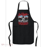 funny Las Vegas 21st Birthday Squad Apron thumb 0