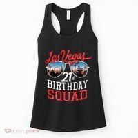 funny Las Vegas 21st Birthday Squad Women's Tank Top thumb 0