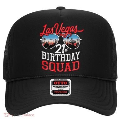 funny Las Vegas 21st Birthday Squad Hat