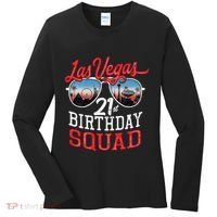 funny Las Vegas 21st Birthday Squad Women's Long Sleeve Shirt thumb 0