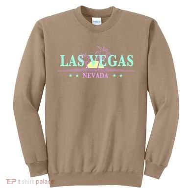 Funny Las Vegas Retro Sunset Palm Trees 1 Sweatshirt