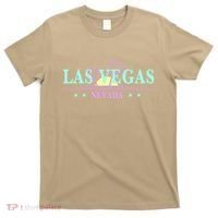 Funny Las Vegas Retro Sunset Palm Trees 1 T-Shirt thumb 0