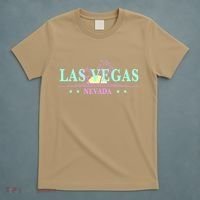 Funny Las Vegas Retro Sunset Palm Trees 1 T-Shirt thumb 5