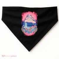 Fox Life View Illustration USA-Made Doggie Bandana thumb 0