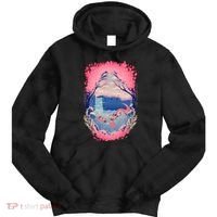 Fox Life View Illustration Tie Dye Hoodie thumb 0