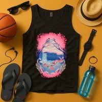 Fox Life View Illustration Tank Top thumb 4