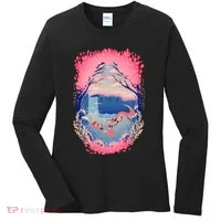 Fox Life View Illustration Women's Long Sleeve Shirt thumb 0