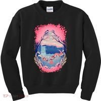 Fox Life View Illustration Kids Sweatshirt thumb 0