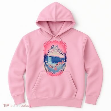 Fox Life View Illustration Hoodie