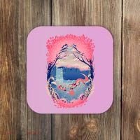Fox Life View Illustration Coaster thumb 0
