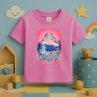 Fox Life View Illustration Toddler T-Shirt thumb 3