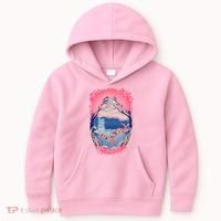Fox Life View Illustration Kids Hoodie thumb 0